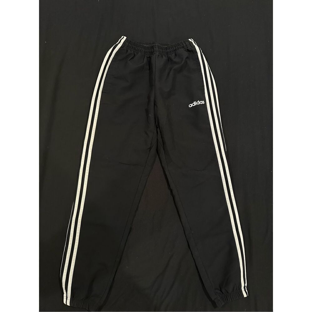 Size S women’s joggers adidas black and white